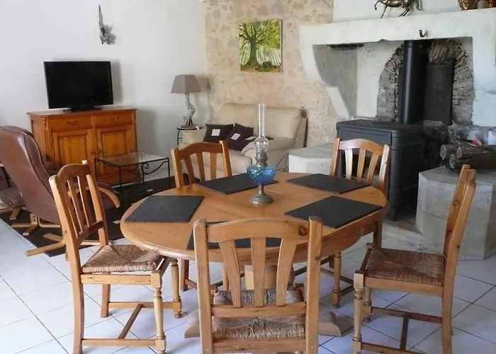 Gite Moulin Du Cros Proche Saint Emillon Pour 4 A 6 Personnes 펜션
